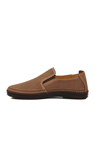 AYAKMOD Sand Nubuck Genuine Leather Gel Sole Men's Casual Shoes 803 m
