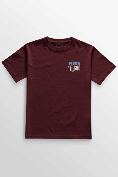 Kretas Burgundy majica Mike Tyson Boks Sport Kralj Ring Štampano Unisex T-shirt
