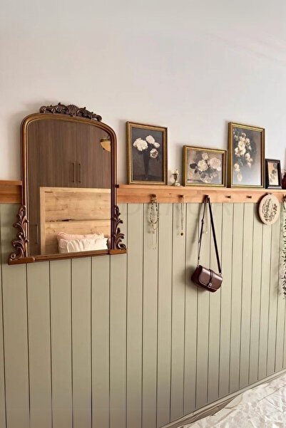 ELF DEKOR Antre,Koridor Boyanabilir İskandinav Duvar Çıtası 100cm x 7,5 cm (12 ADET) - 8mm