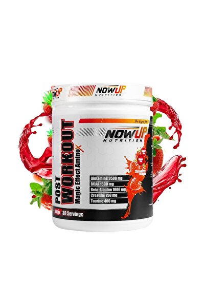 NOWUP NUTRITION Post-workout Magic Effect Amino Asit | 360 gr | Çilek Aromalı | Kas Iyileşmesi