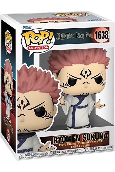 Genel Markalar Pop! Jujutsu Kaisen, Sukuna Figürü, Resmi Vinil Koleksiyon Ürünü