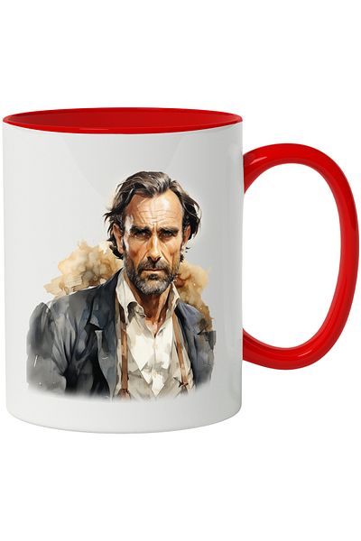 StoryGift Romania Mug With Joaquin Phoenix, Actor, Director, Action Movies, Multicolor 330 ml, Ce, Cu,STG