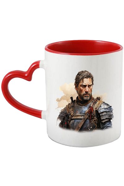 StoryGift Romania Mug With Jamie Lannister, Fictional Character, GoT, Fantasy, Multicolor 330 ml, Ceram, With ,STG