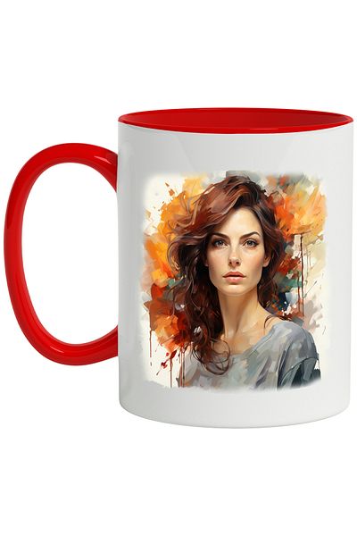StoryGift Romania Mug With Sandra Bullock, Actress, Movie, Celebrity, Multicolor 330 ml, Ceramic, With,STG