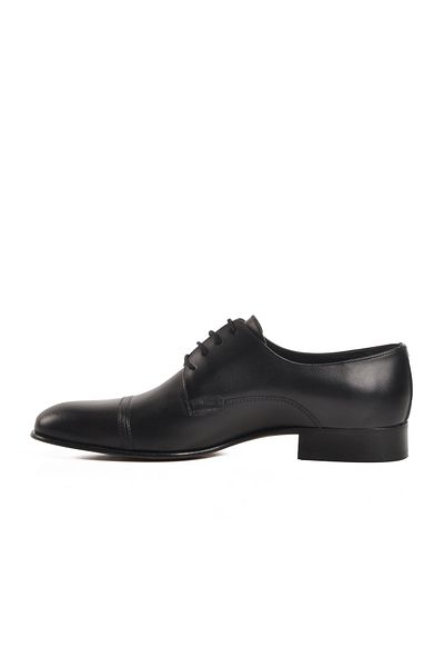 AYAKMOD Black Genuine Leather Men's Classic Shoes 00624 M