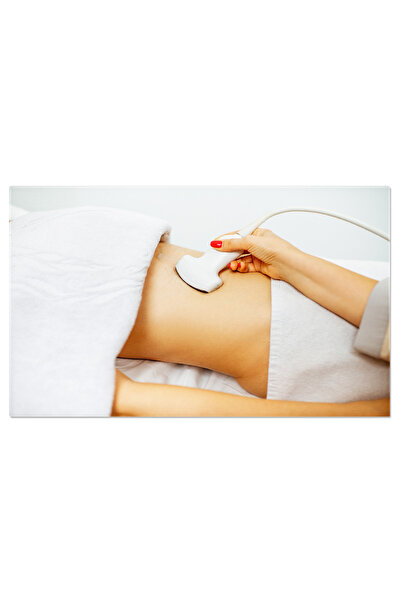 StoryGift Romania Tablou Canvas Medic Realizand O Examinare Cu Ultrasunete A ...