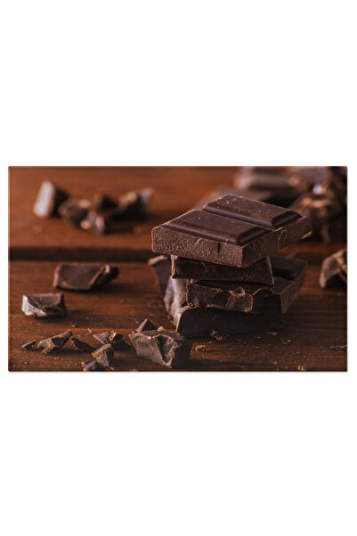 StoryGift Romania Tablou Canvas, Delicii Din Cacao: Praf Brut Si Ciocolata - ...