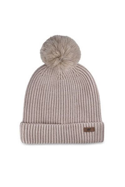 4F women's hat 4FWAW24ACAPF455 brown
