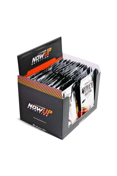 NOWUP NUTRITION Nowup Whey Protein Sachet 30X36 Gr – Disposable – Strawberry & Chocolate Flavored – 25g Protein