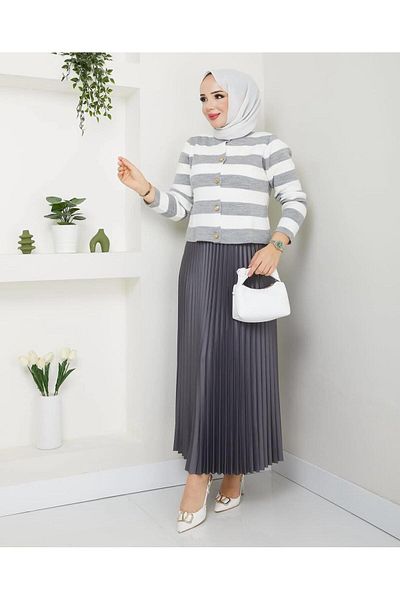 ZambakModa PLEATED SKIRT
