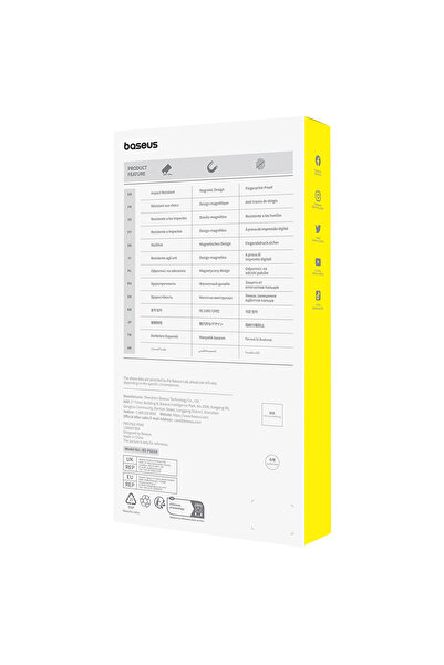 Baseus Baseus Ultra-Thin Crystal Series Magnetic Phone Case for iPhone 16 - Clear