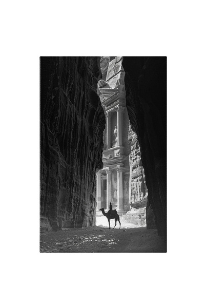 StoryGift Romania Tablou Canvas: Călătoria De Departe Omul Ascuns Între Pereț...