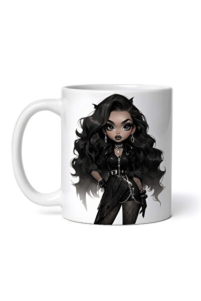 OEM Cană albă personalizată, Demon Doll Haven, INOVATIX®. 330ml