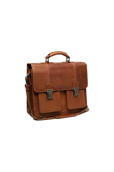 The Chesterfield Brand Geanta de laptop din piele naturala, The Chesterfield Brand, Springfield 15 inch