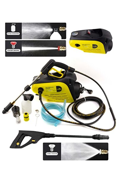 BRANZEG Bakır Sargılı Yüksek Basınçlı Bahçe Ve Oto Yıkama Makinesi