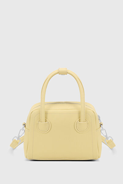 Housebags Sarı Vintage Çok Yönlü PU Deri Çapraz Askılı Çanta 275