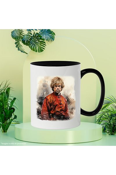 StoryGift Romania Mug With Tyrion Lannister, Game of Thrones, Fictional Character, Multicolor 330 ml, With ,STG