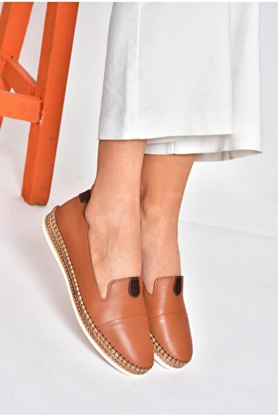 Fox Shoes P555000103 Taba Натуральна шкіра Жіноче взуття на щодень