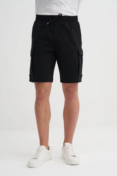 Cazador Cargo Bermuda Black Men's Shorts 6006
