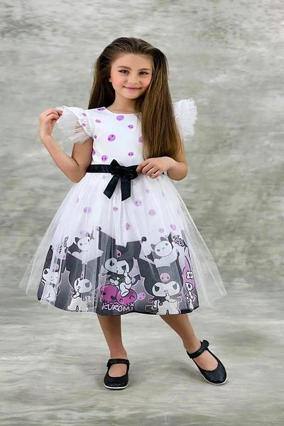 DeKuBaby Φόρεμα για πάρτι για κορίτσια με μοτίβο Kuromi και Melody