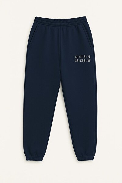 HAKKE İki İplik Baskılı Çimalı EŞOFMAN ALTI