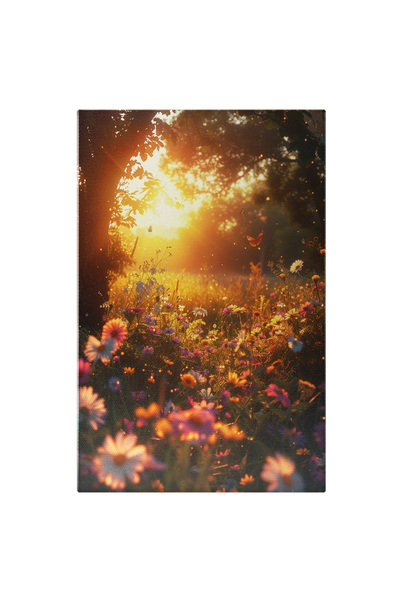 StoryGift Romania Tablou Canvas: Un Amurg Perfect În Câmpul Secret Speranța N...