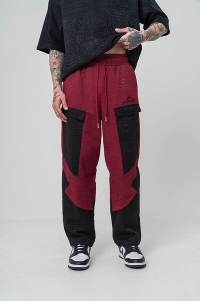go gang own Παντελόνι Benjamin Pocket με λεπτομέρεια με μοτίβο ρούχων