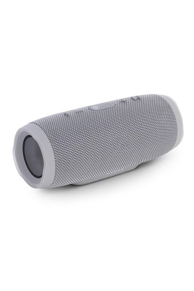 MACVI Portable wireless Bluetooth speaker Macvi® Charge 3, 2x10W, USB, SD Card, PowerBank, 6000mAh, Gray