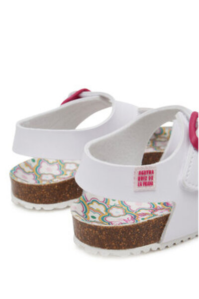 Agatha Ruiz De La Prada Agatha Ruiz de la Sandale de fete 252941 Alb