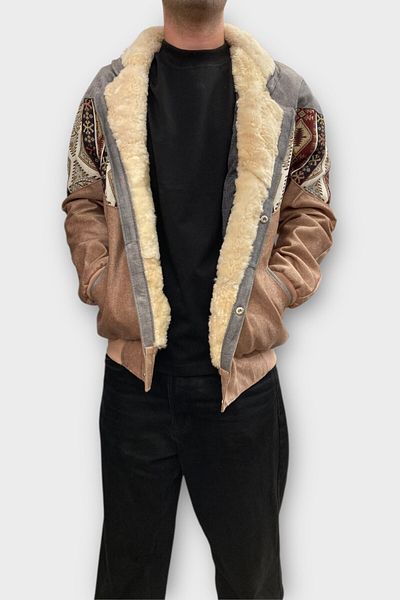 CANMODA (7392) XL размер специално яке с винтидж шарки