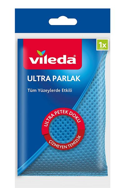 Vileda Ultra Shiny Sponge Blue