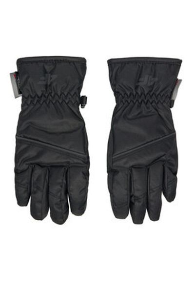4F unisex children's ski gloves 4FJWAW24AFGLU154 black