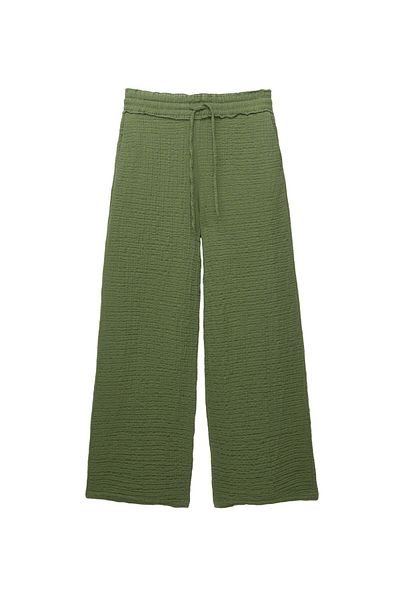 Pull & Bear Rustic trousers with elasticated waistband