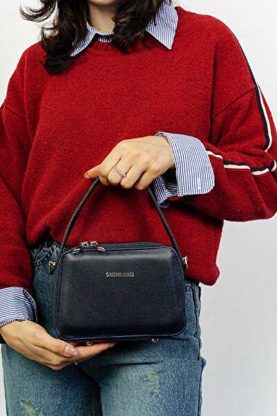 Sanmorris 1427 Kadın Çok Gözlü Kullanışlı Suya Dayanıklı El Ve Omuz Çantası