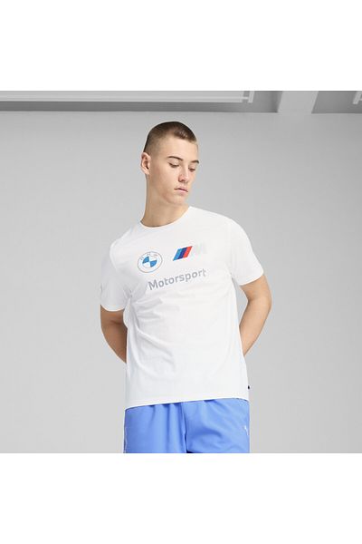 Puma Ανδρικό μπλουζάκι με λογότυπο BMW M Motorsport Essentials