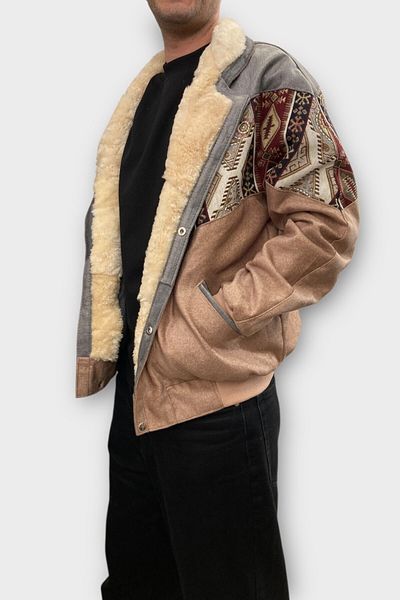 CANMODA (7392) XL размер специално яке с винтидж шарки