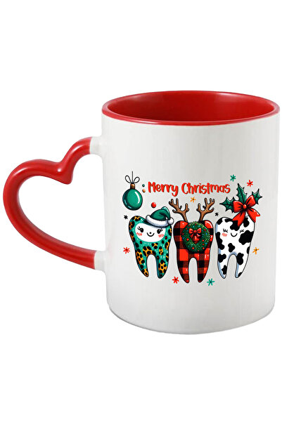 StoryGift Romania Cana cu mesajul "Merry Christmas", profesie, ilustratie, mu...