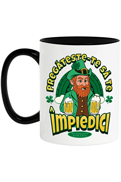 StoryGift Romania Cana Pregateste-te sa te impiedici ziua norocului bere, 330...