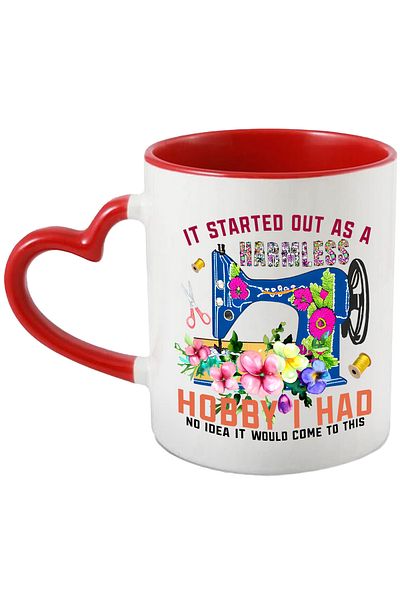 StoryGift Romania Cana cu mesajul "It started out as a harmless hobby I had, no idea it would come, Cu ,STG