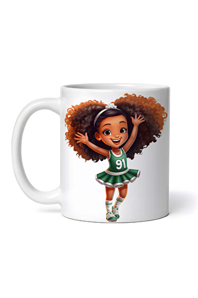 OEM Cană albă personalizată, Păpușa Vanessa, INOVATIX®. 330ml