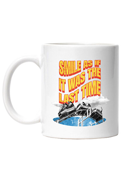 StoryGift Romania Cana Cu Mesaj Smile As If It Was The Last Time, Roller Coaster, Multicolor 330 m, Cu ,STG