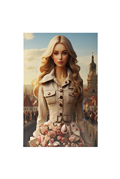 StoryGift Romania Tablou Canvas: Ms Woman Fata Inconjurata De Multime Oameni ...