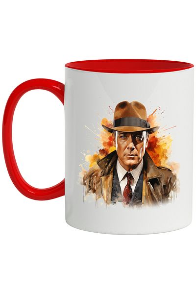 StoryGift Romania Mug With Fred Thursday, Endeavor, Policeman, Character, Series, Multicolor 330 ml, , With ,STG