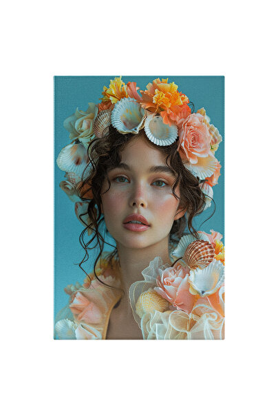 StoryGift Romania Tablou Canvas Coroana De Scoici A Unei Regine Moderne Și Ro...