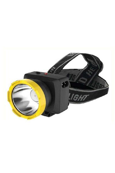 Olsenmark Rechargeable Led Headlamp – 9000mah Battery, Adjustable Strap, Hands-free Torch, 4 Light Modes