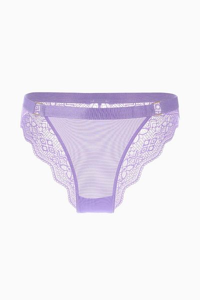 Wonna Λιλά Δαντέλα Slip Modelo- 2576