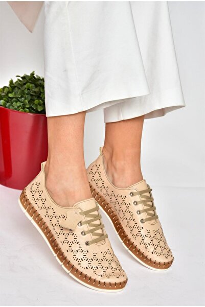 Fox Shoes P555004703 Жіночі повсякденні туфлі з натуральної шкіри на шнурівці