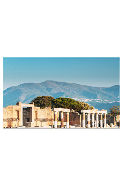 StoryGift Romania Tablou Canvas Pompeii, Italia Ruinele Cladirilor Antice For...