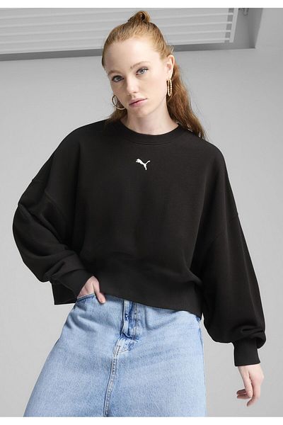 Puma WARDROBE Essentials Oversized Crew Women