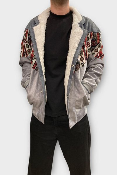 CANMODA (7391) 2XLarge размер Специално яке с винтидж шарки